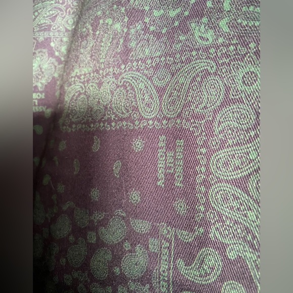 Assholes Live Forever Green Bandana Puffer Jacket Size XL - Picture 4 of 7